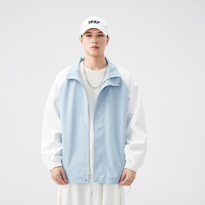 Куртка Мужская Весенне-осенняя куртка Высококлассная Нишевая Осенняя одежда Новый Гонконгский стиль Тренд Бренд Студенческий Досуг