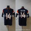 Mens Cotton NFL Team Jersey Chicago Bulls Eagles Steelers Chiefs Vikings Broncos Patriots Rugby Fan Apparel