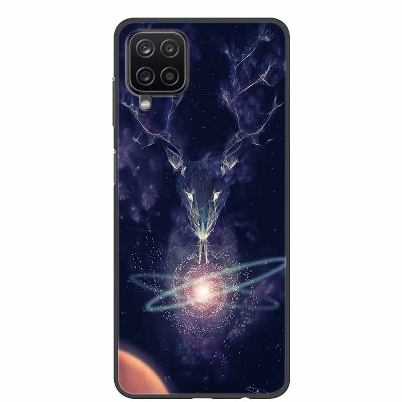 Чехол для Samsung A12 Мраморный Мягкий Силиконовый Задний Чехол для Samsung Galaxy A12 GalaxyA12 Nacho A 12 SM-A125 Чехол для Телефона Coque Fundas