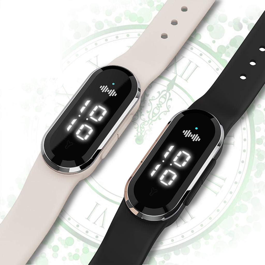 M21 Ультразвуковой браслет от комаров Часы USB Перезаряжаемый браслет против комаров Браслет