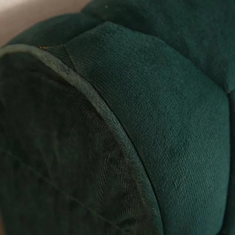 Роскошный утолщенный бархатный стеганый чехол на изголовье, однотонный высококачественный универсальный прикроватный чехол, мягкий плюшевый чехол на изголовье кровати