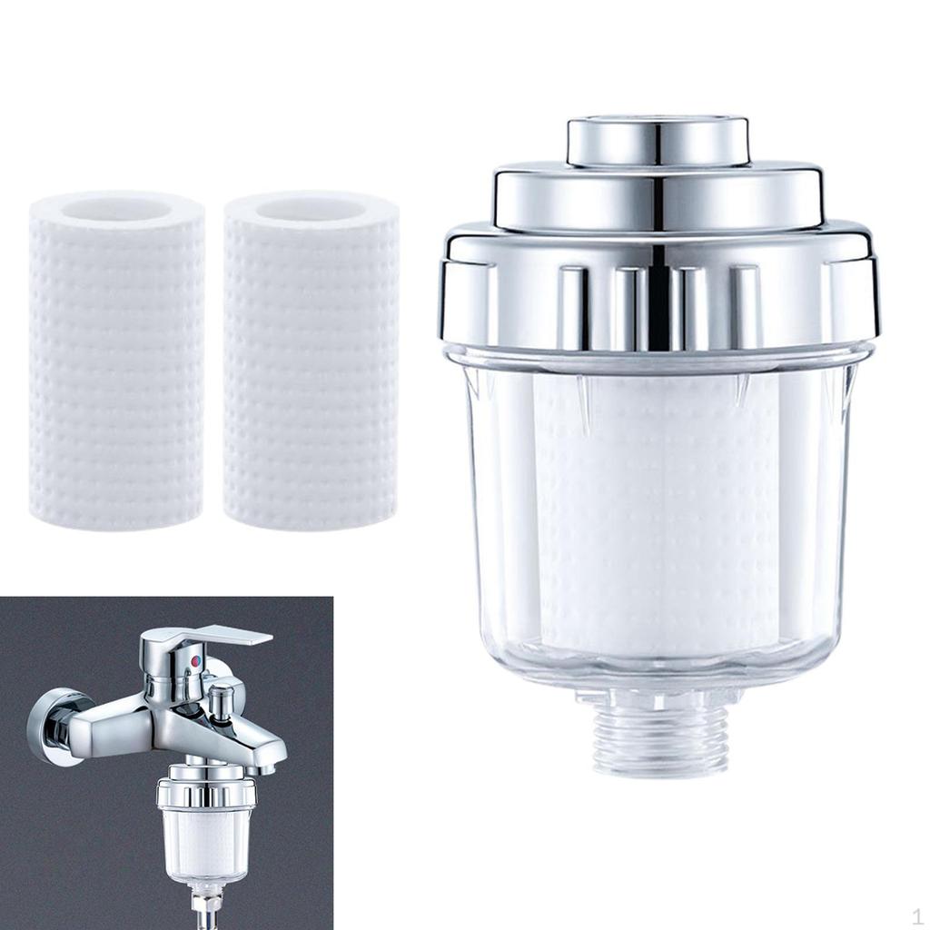 Bath Water Purifier Shower Under Sink Faucet Filter Bathing Cleaning Line