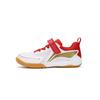 Li Ning Table Tennis Series Sports Comfortable Training Shoes Kids Sneakers White Flame-Red Bright-Gold APPV019-4