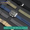 Канвас ремешок с быстрой заменой  Для Casio G-Shock AE-1200WH/1300/1000/A159 A158W A168 / F91w AE1200 нейлоновый Браслет Ремешок для часов 18мм