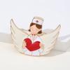 Brooches Badge Metal Enamel Pins Doctors Gold Lapel Pin Vintage Jewelry Cartoon Nurse Brooch