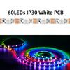 DC5V WS2812B RGB Led Strip Light 60Leds/m 5mm Width PCB WS2812 Led Lights 5050 Individually Addressable RGB Dream Color Lamp Bar