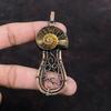 Ammonite Fossil Pendant Copper Wire Wrapped Pendant Gemstone Jewelry Amazing Pendant Wonderful Copper Jewelry Handmade Pendant Gift For Him