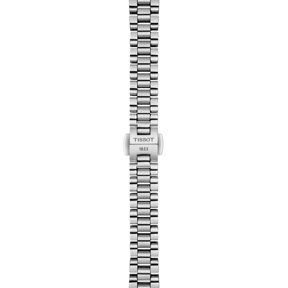 Tissot Мужские модные часы из нержавеющей стали с циферблатом из белого перламутра T152.010.11.118.00