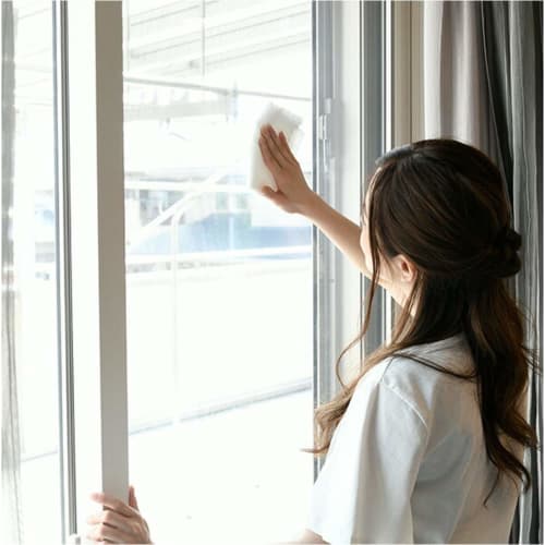 YAMAZEN Microfiber Towels (20 X 30 Cm), Box Type, 30 Sheets, Large Capacity, Quick-Drying, Cleaning, Car Wash, White, YMF-T30