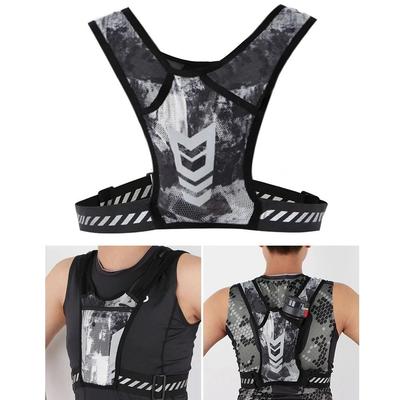 Lightweight Reflective Running Backpack Adjustable Strap Running Phone Holder Jogging Fitness