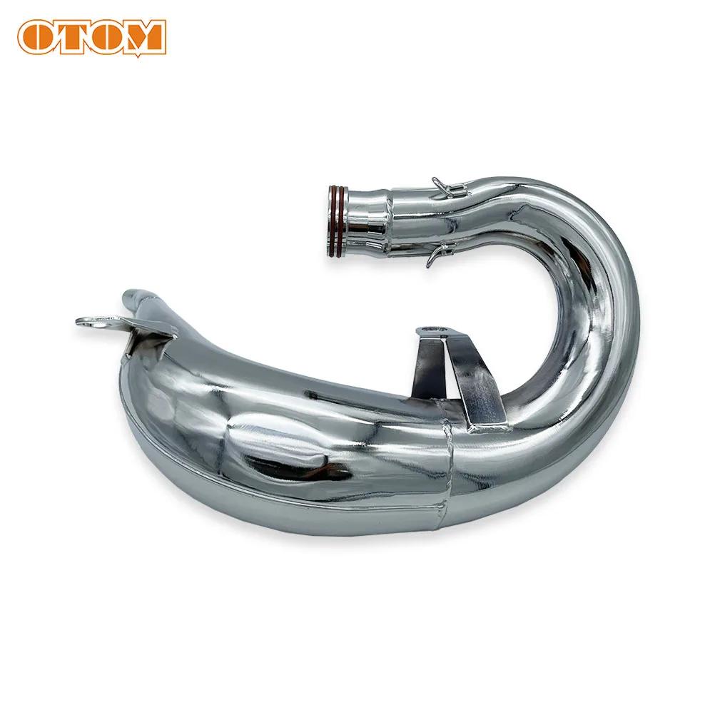 OTOM Мотоцикл Для KTM Выхлопная труба Передний коллектор HUSQVARNA GASGAS SX125/150 TC125 2019-2022 XC125 2021-2022 MC125 2021-2023