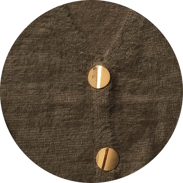 RUGOD Однотонные Элегантные Женские Кардиганы Повседневный Трикотажный Свитер с V-образным вырезом Приталенная Осенне-зимняя Одежда