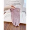 Cotton Breathable Cotton Gloves Thin Anti-Slip Gloves Fashion Sun Protection Gloves  Driving