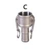 Нержавеющая сталь 304 316 1/2" 3/4" 1" 2"-4" BSP Наружная Внутренняя Камлок Фитинг Адаптер Штуцер Быстроразъемный Для Шланга Насоса Домашнего Пивоварения