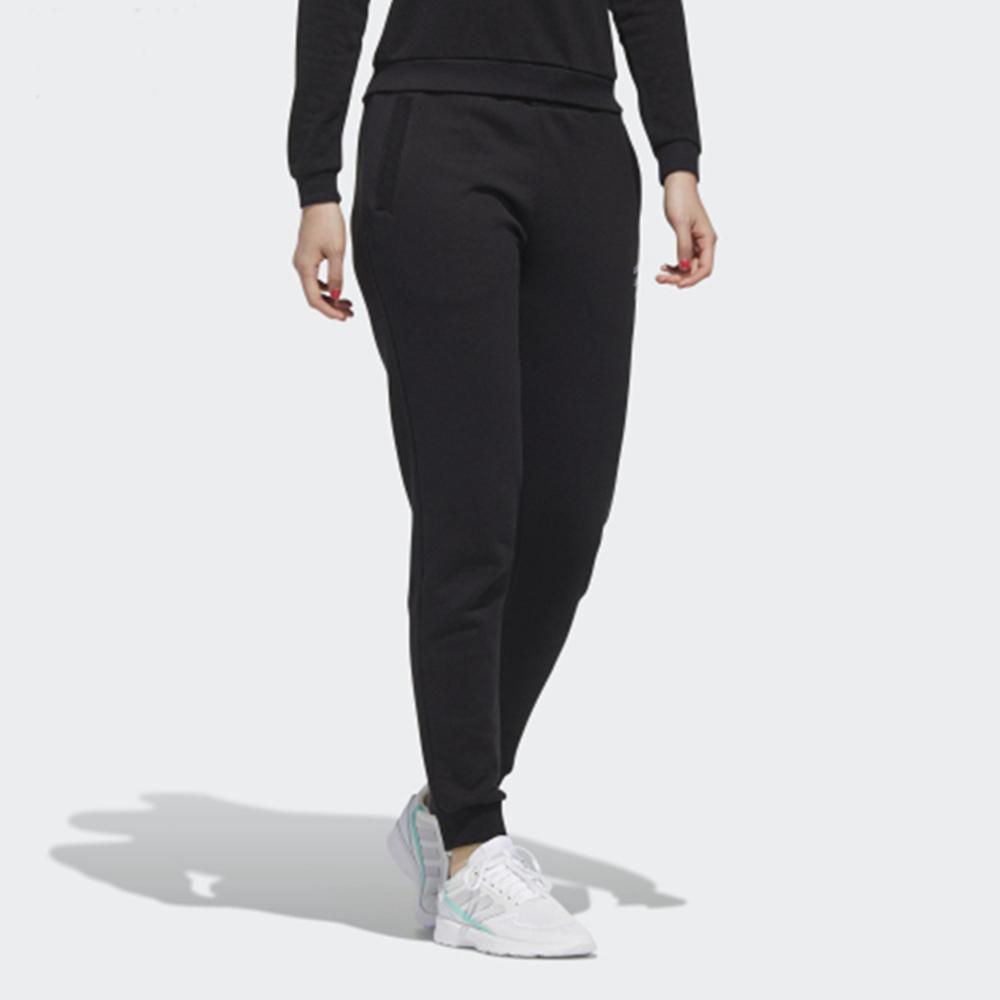 Adidas Slim Fit Training Pants Women Bottoms Black GJ7937