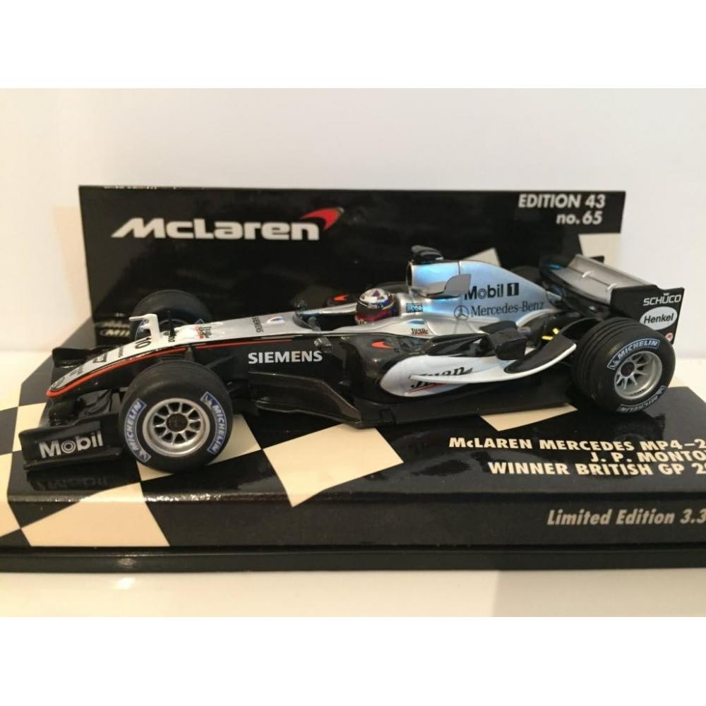 Kyosho Dp 1 43 McLaren Mercedes Mp4 20 Гран-при Великобритании 2005 Jp Montoya 530054320