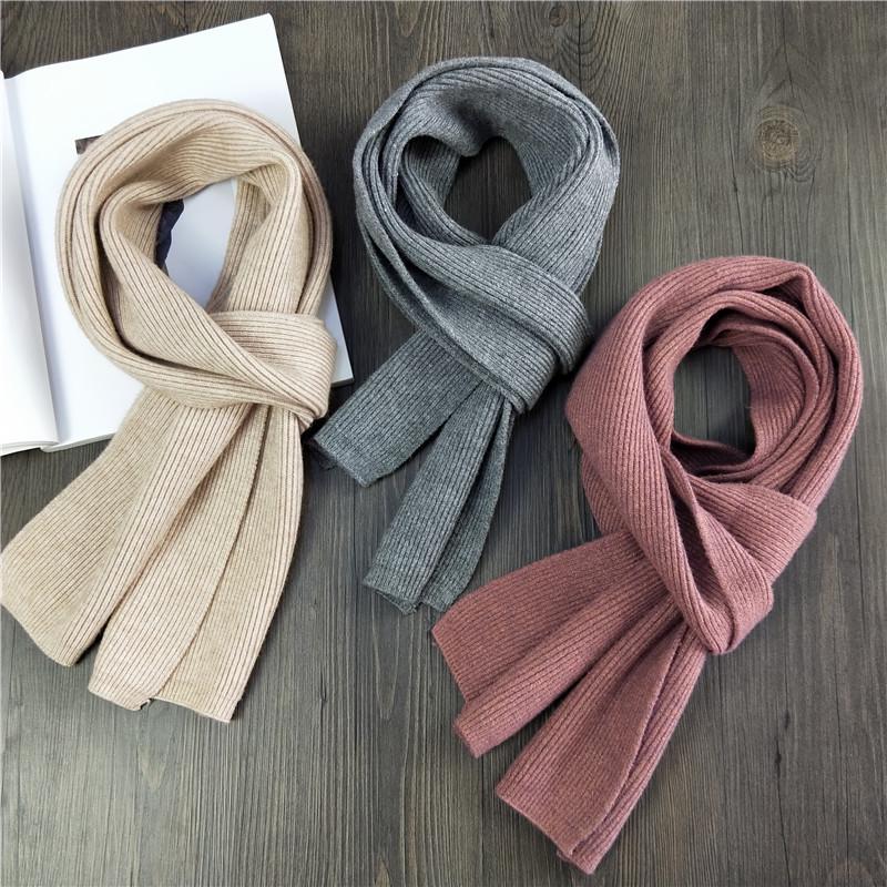 New Solid Color Scarf For Women In Spring And Autumn Versatile Ribbon Wrist Strap Headband Fashionable Decoration Student Neck Protection Small Scarf