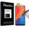 Tempered Glass - Phonillico - Xiaomi MI MIX 2S - Pack of 3 - Ultra Resistant - Screen Protector