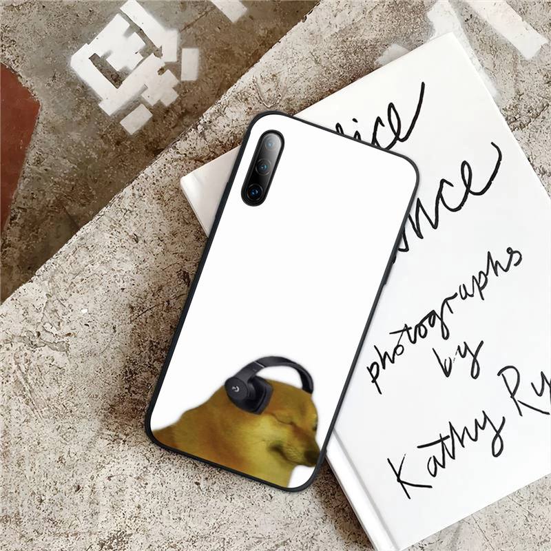 Funny Dog Cheems Phone Case For Samsung A70 A50 A30 A20 A10 A30S A50S A51 A71 A52 A72 A 70 50 30 S 50S Case Cover
