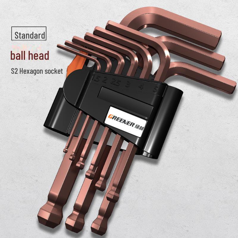 Набор шестигранных ключей/отверток Green Forest S2