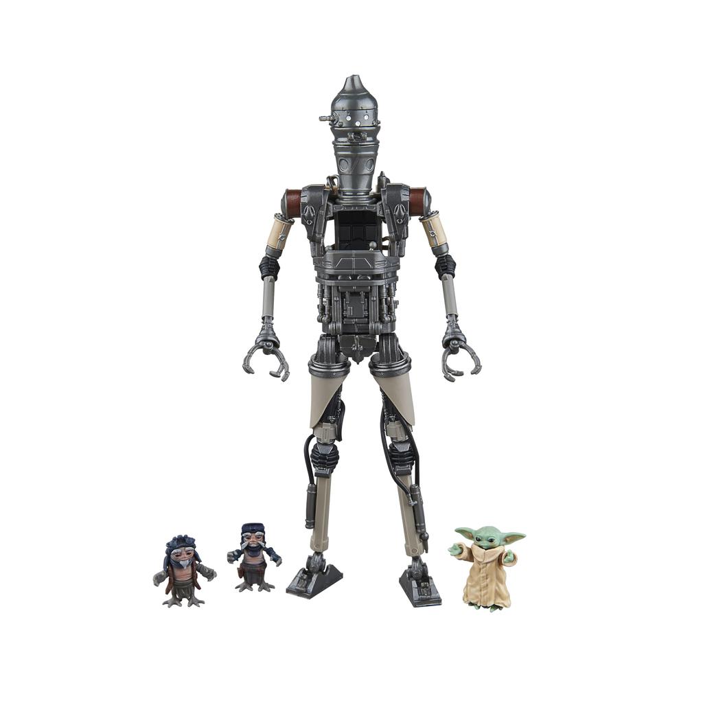 Hasbro Star Wars STAR WARS Black Series Star The Mandalorian Collection 15 см фигурка G0074 подлинный продукт IG-12 и Grogu, Wars 2-Pack