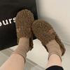 Internet Celebrity Senior Sense Warm Thick Bottom Fluffy Slippers Women Wear 2025 New Autumn and Winter Light Bag Head Soft Bottom Cotton Mop