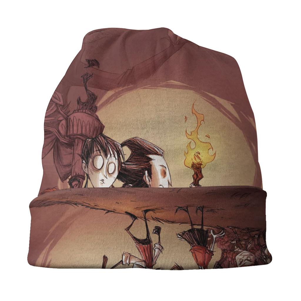 Шапки-бини Don't Starve Survival Game Skullies, готические уличные шапки унисекс, теплый термоэластичный чепчик, вязаные шапки
