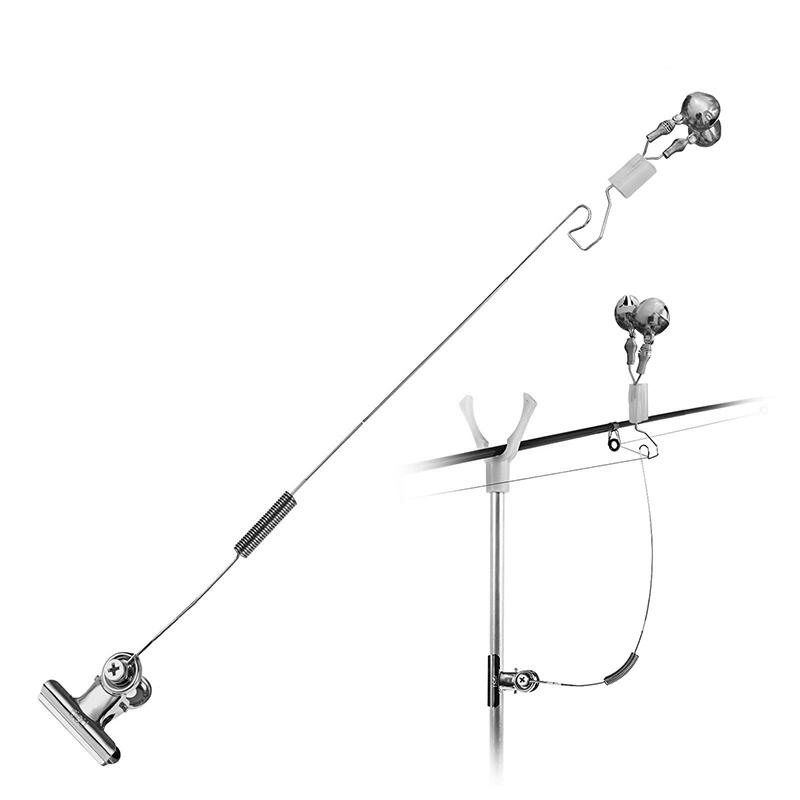 1 шт. Рыболовный колокольчик сигнализатор поклевки Нержавеющий сигнализатор поклевки на удилище Сигнал поклевки наживки Карповая оснастка Антикоррозийный Антикоррозийный Рыболовное оборудование