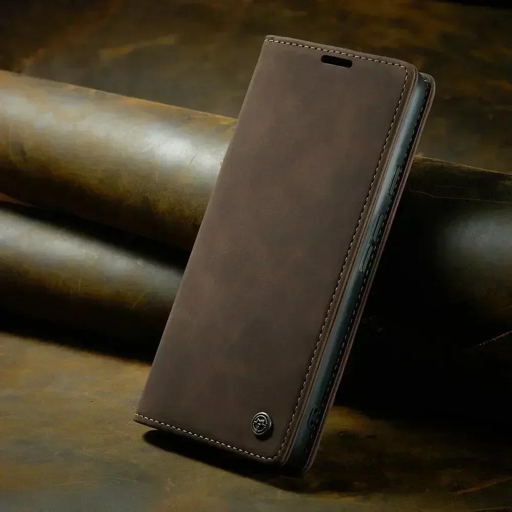 Кожаный Магнитный Чехол-Кошелек для Xiaomi 15T 14T 13T Pro 5G Роскошный Чехол-Книжка для Телефона Redmi Note 13 Pro Plus Poco X7 F7 M7 14 T