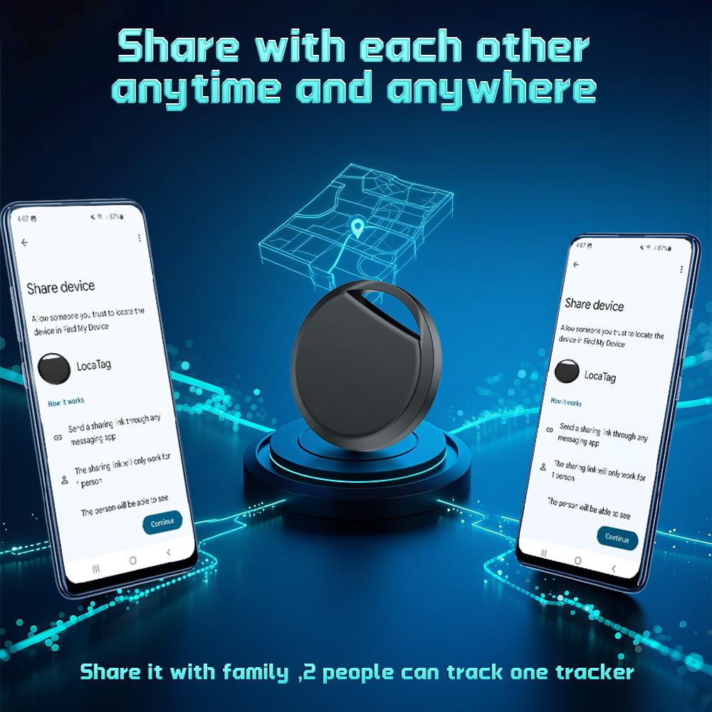 Трекер для дальнего слежения за пределами зоны действия Bluetooth, поисковик для отслеживания для Android, Google Find Hub к смарт-метке для Samsung Xiaomi GMS