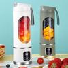 Новый бытовой зарядный МИНИ измельчитель льда Электрическая соковыжималка Мощный мотор 450 мл Большая емкость Цифровой дисплей Стакан для сока
