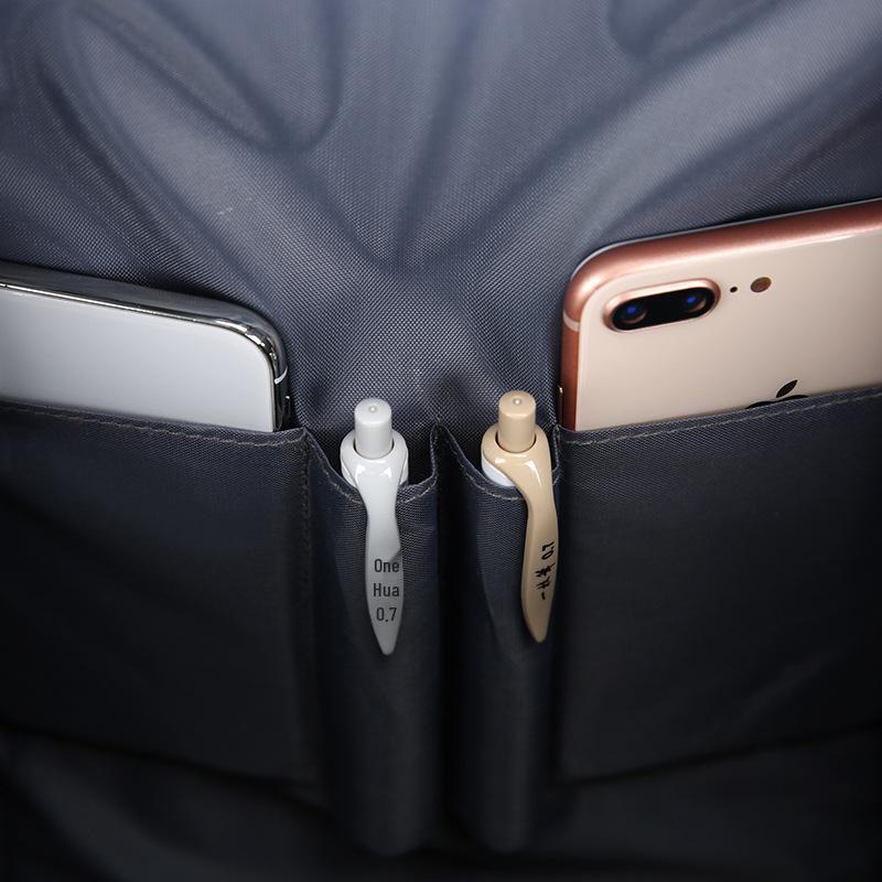 Мужской многофункциональный деловой рюкзак для ноутбука с USB-портом для зарядки