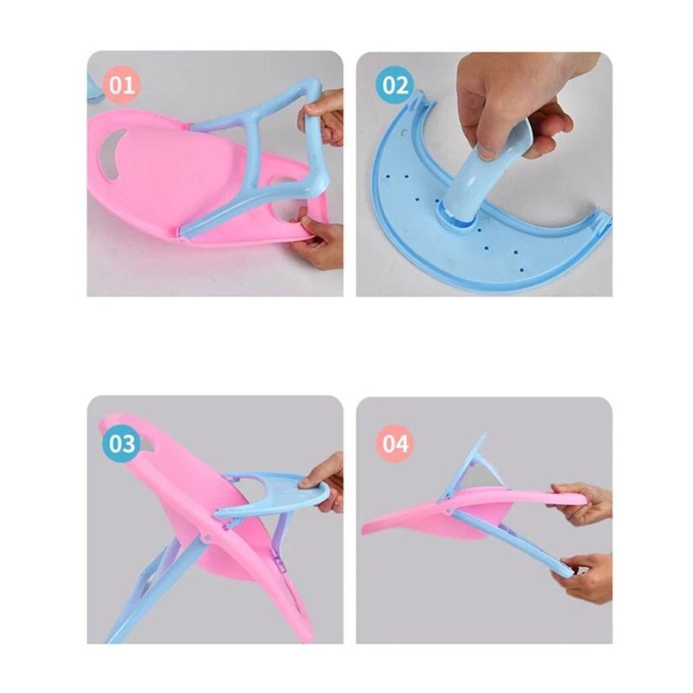 Модный мини-стульчик для кормления домашних животных Пластиковый стульчик для кормления домашних животных Аксессуары для домашних животных Стульчик для хомяков Фотоаксессуары