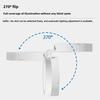 3 Color Modes Magnetic Waterproof Shockproof Foldable Selfie Light Adjustable Brightness Color Temperature Pocket Use ABS