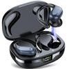Беспроводная Bluetooth гарнитура Кнопочное управление Световой Мини Высокое качество Наушники Водонепроницаемый HD качество звука Стерео Универсальная гарнитура