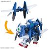 SD Gundam Cross Silhouette Гандам 00 Дайвер Эйс Пластиковая модель в разобранном виде Предварительно окрашенная