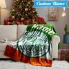 Custom Name Celtic FC Crest Blanket Lightweight Ideal Bedding Blanket Perfect for Travel, Camping, Living Rooms, Sofas, Christmas gift