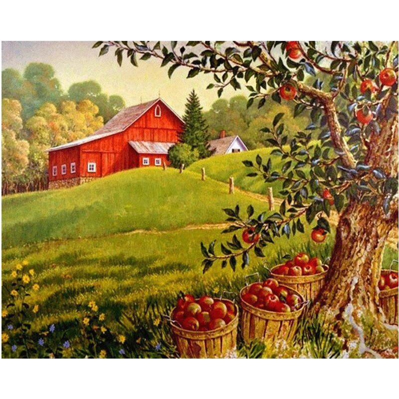 5D DIY Алмазная картина Фрукты и вино Алмазная мозаика Алмазная вышивка Полный набор Наборы для вышивки крестом Домашний декор Подарки