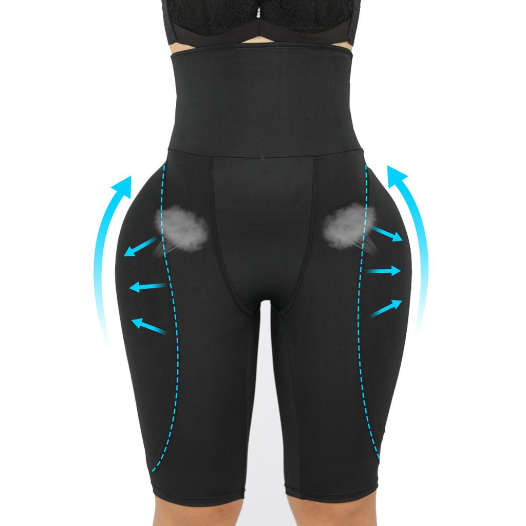 Women Sponge Cushion Body Pants Bodysuit Underwear Corset Shapewear Underpants