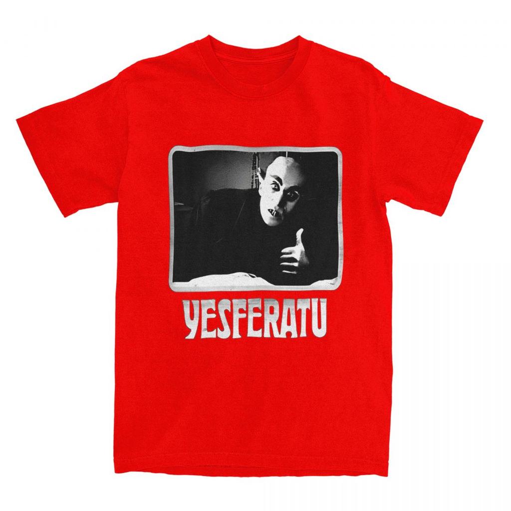 Футболка Haikyuu Yesferatu Смешной Носферату Позитивный Гот Любитель Хоррора Хлопковые Футболки Рубашка для Мужчин С коротким Рукавом Топы