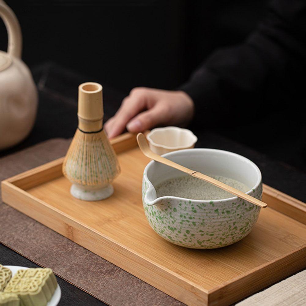 Large Capacity Matcha Holder Ceramic Matcha Brewing Cup Matcha Chasen  Tea Making Tools