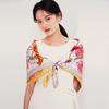 Aurora Series Double-Sided Hydrangea Silk Scarf