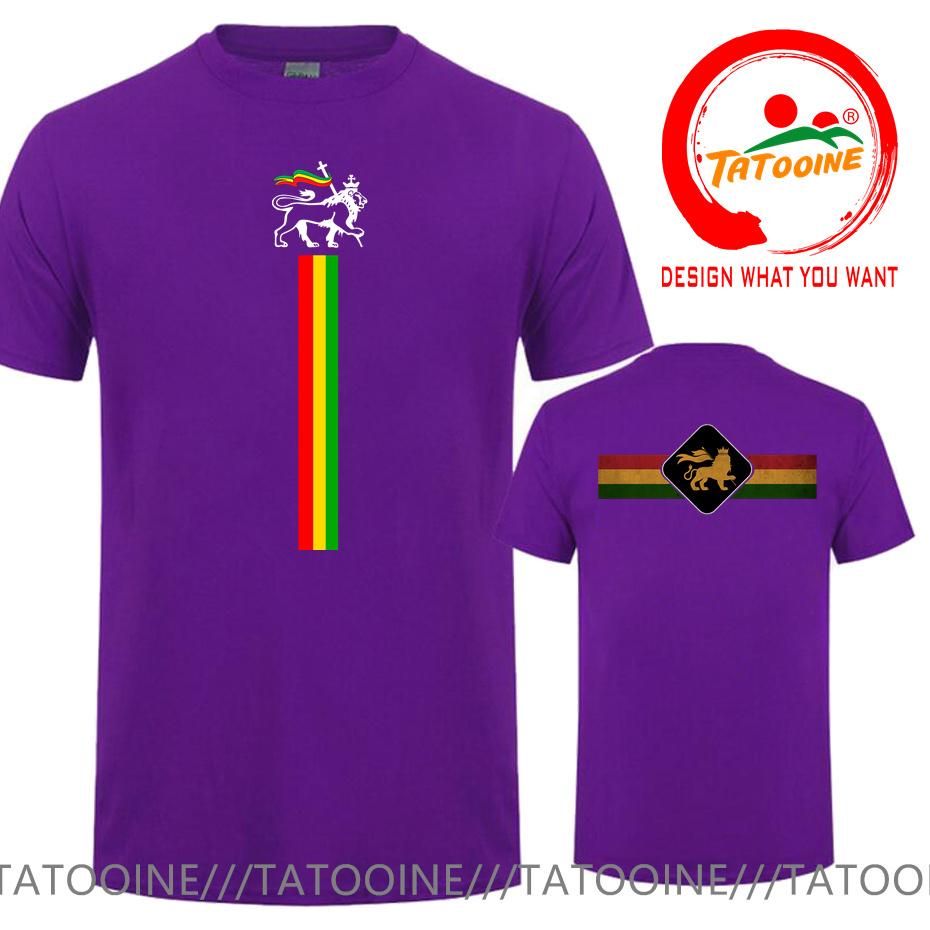 Hip Hop Lion Of Judah T Shirt Unisex Fantastic Bob Marley Reggae Music Rastafari Rasta T-Shirt Ethiopia Zion Lion King Tee Clothing