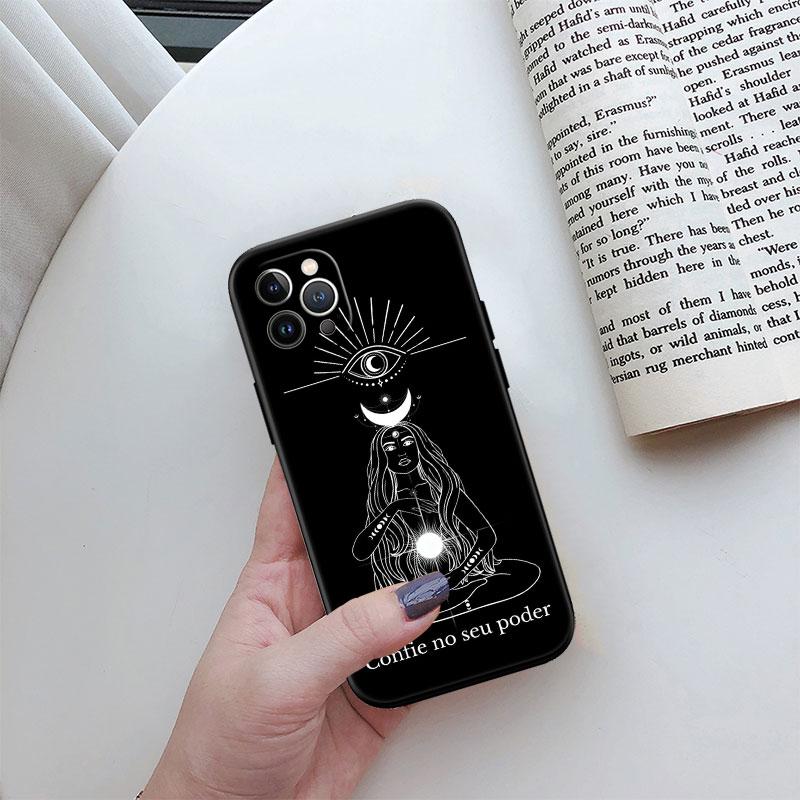 Witch Divination Tarot Moon New High-End Phone Case for Xiaomi Poco M4 M5 M6 M7 X3 X6 X7 Pro