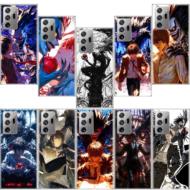 Чехол для телефона Anime Deth Note Лайт Ягами для Samsung A17 A37 A57 A54 A14 A24 A34 A07 A04S A02S A12 A22 A32 A52S A16 A26 A36 A56 A