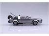 AOSHIMA Movie Mecha Series № 11 Назад в будущее Pullback DeLorean 1/43 НОВЫЙ