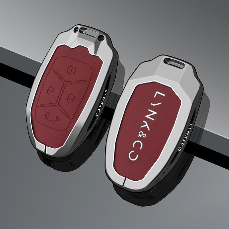Чехол для ключей Lynk & Co 900: Металлический корпус для автомобильного ключа Model 25 Ultra с пряжкой