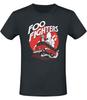 Foo Fighters T-Shirt Black by Foo Fighters Men Short Sleeve Round Neck 51.