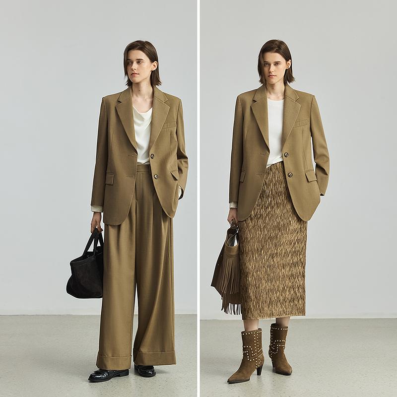 LILY's old money fake two suit jackets for women