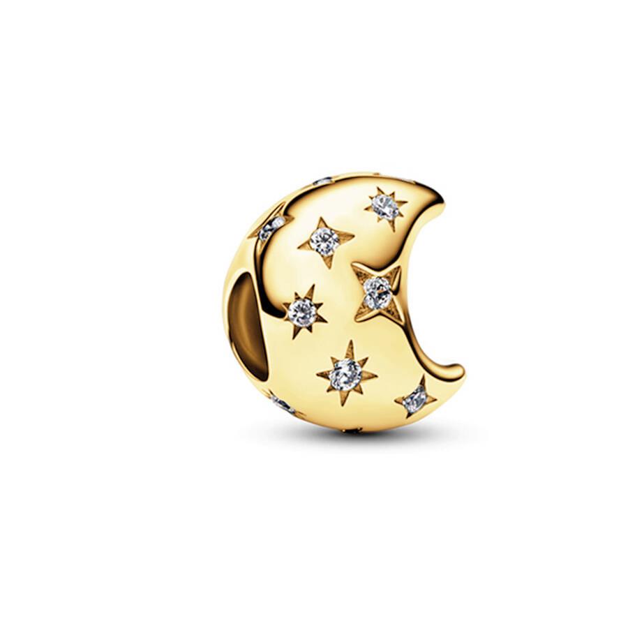 Sparking Gold Heart Clip Family Tree Dangle Charm Beads Fit Snake Silver Bracelet Necklace Beads For Diy Jewelry Women Gift